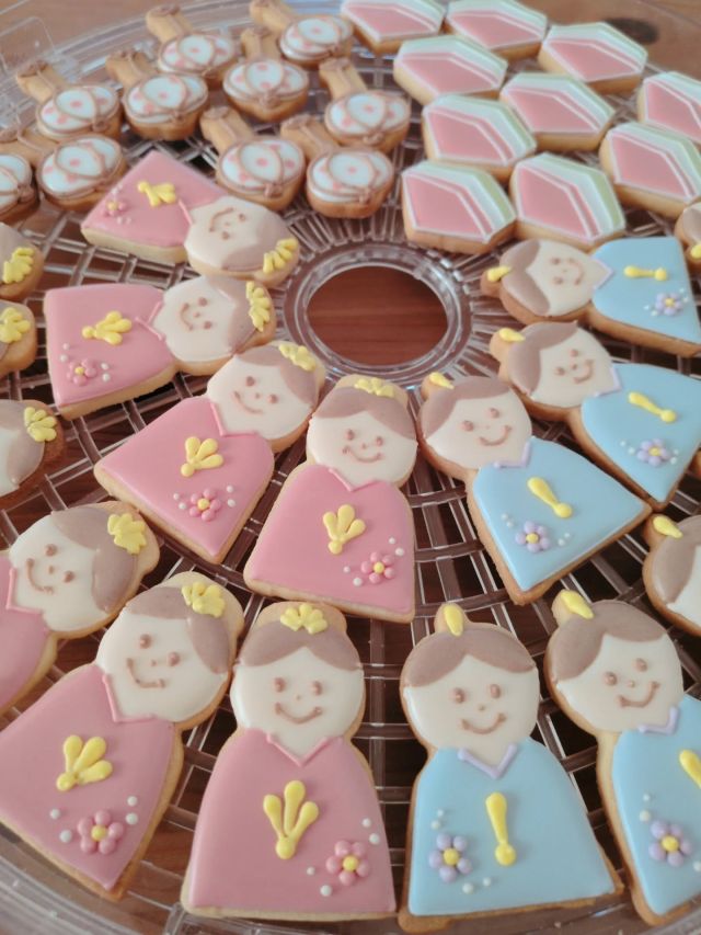 #ひな祭り ⁡
⁡#ひな祭りクッキー⁡
⁡#米粉アイシングクッキー
